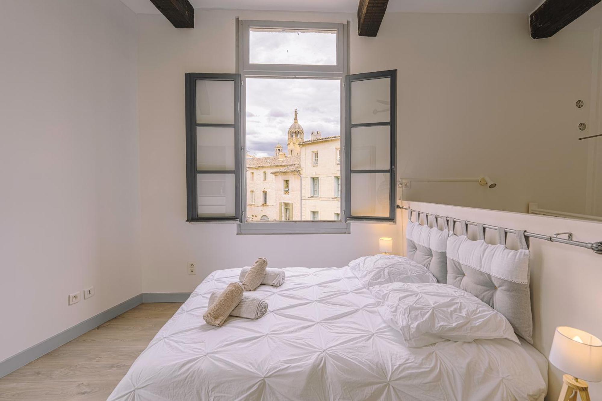 L'Echauguette D'Uzes Appartement Buitenkant foto